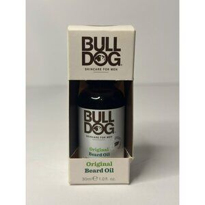 NIB Bulldog Skincare for Men Original Beard Oil – 1 fl oz, Softens & Conditions
